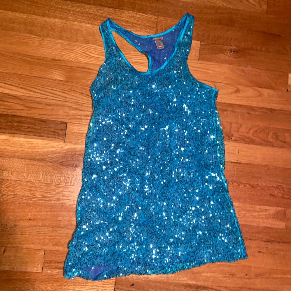 Sequin Blue VS Dress